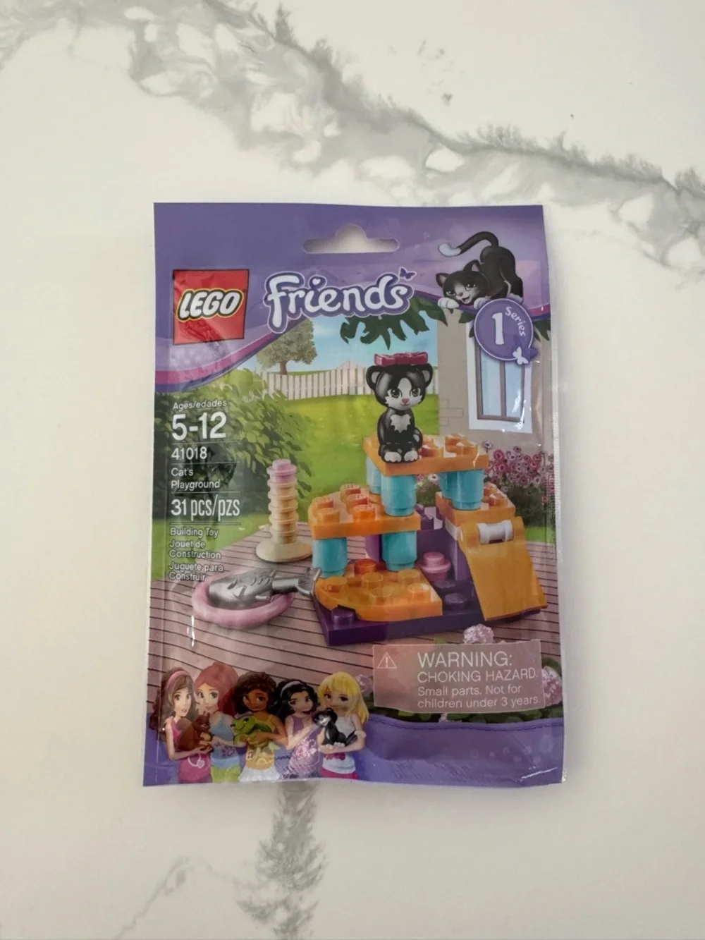 LEGO Friends Animal Series - Cat, Hedgehog, and Puppy Retired Sets - Picture 2 of 7